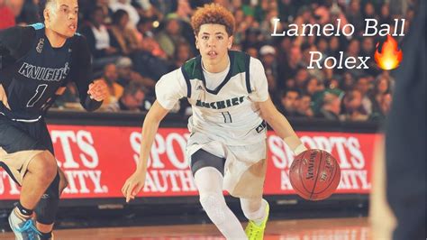 lamelo ball highlights rolex|LaMelo Ball .